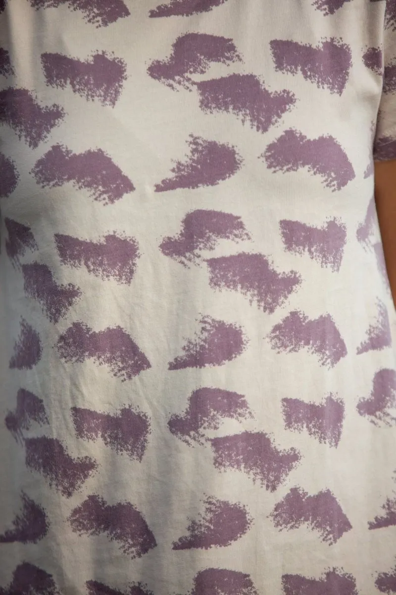 Aurora Waves Women's A-Line Organic Cotton Top
