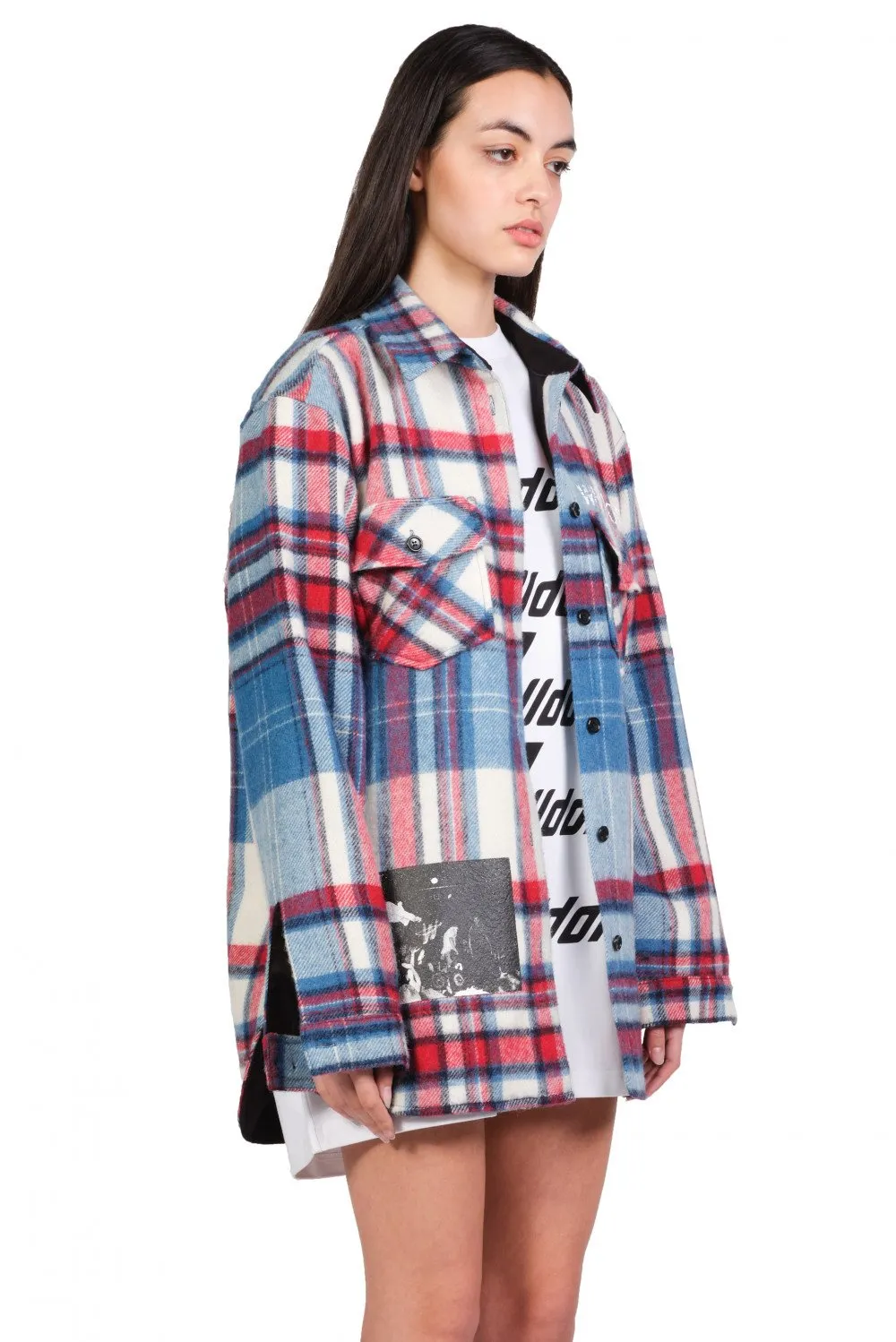 Blue Plaid Shirt