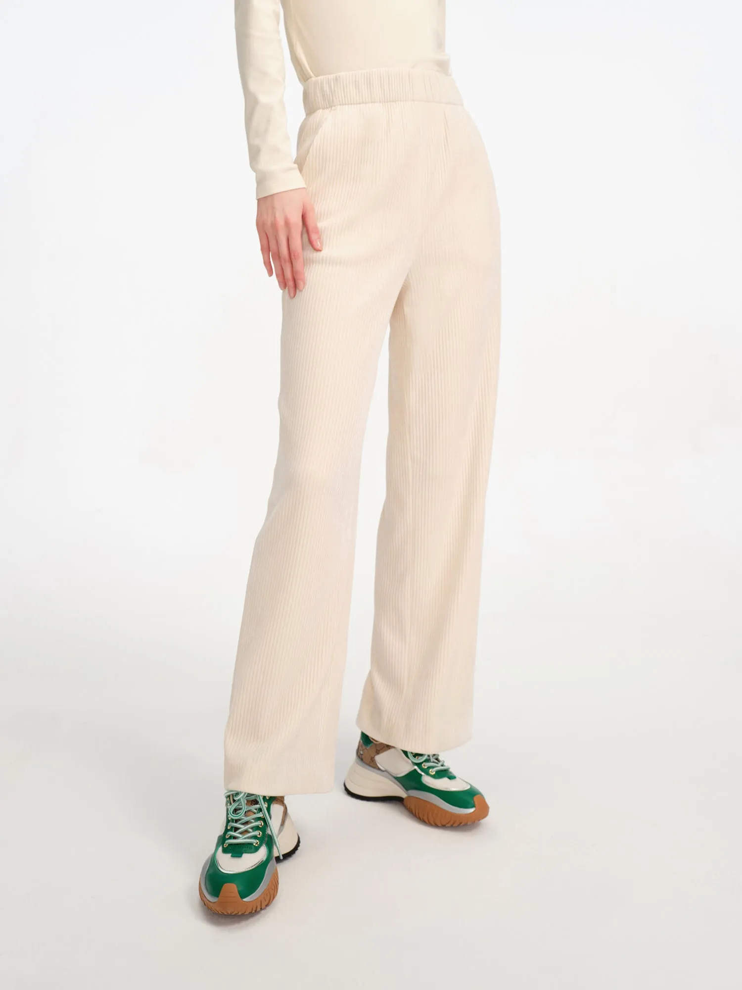 EP YAYING Slim-cut Casual Track Trousers