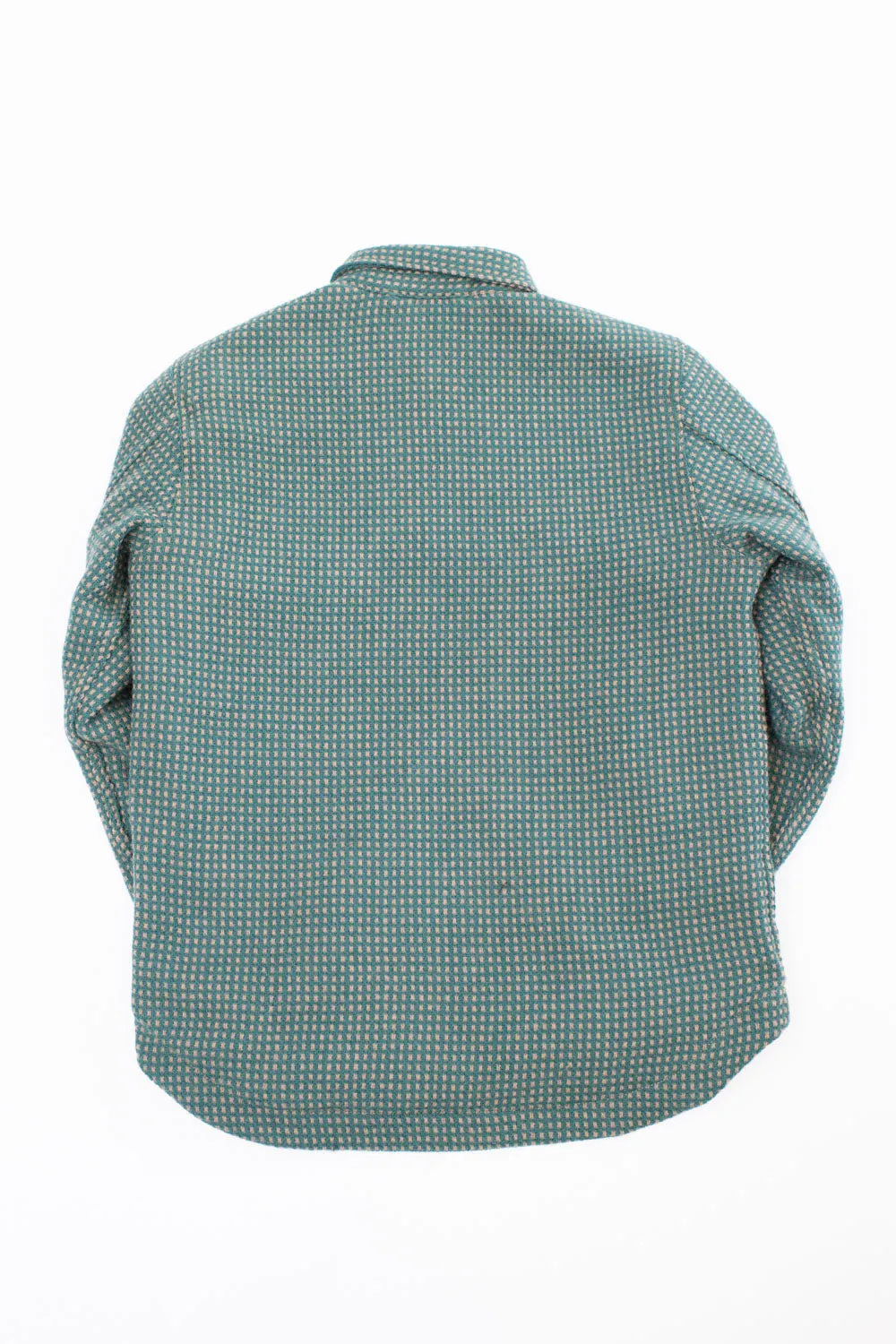 Field Shirt Lined Wool Dot - Green