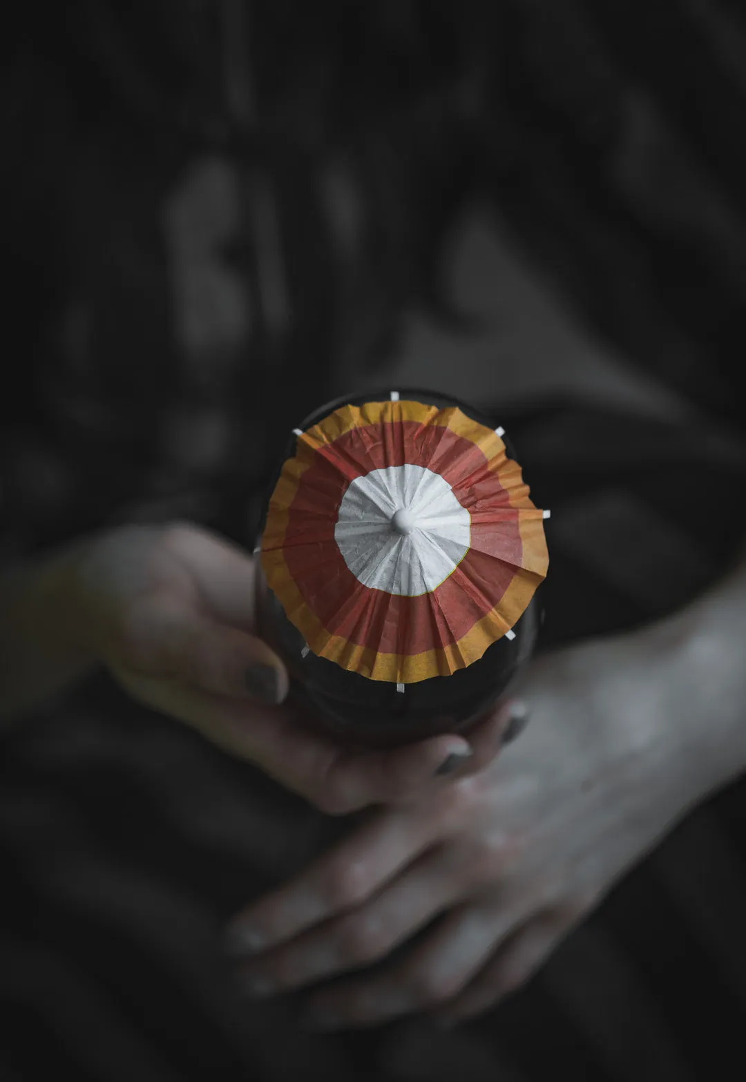 Haunted Spirits 'Candy Corn' | Spooky Cocktail Umbrellas [15 Pack]