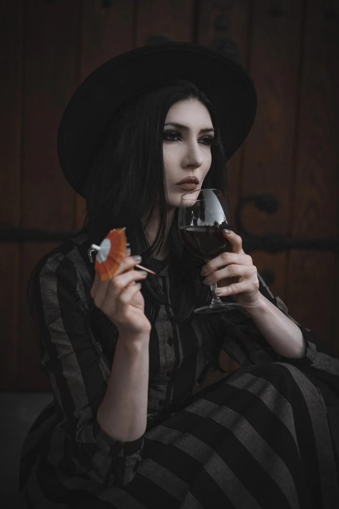 Haunted Spirits 'Candy Corn' | Spooky Cocktail Umbrellas [15 Pack]