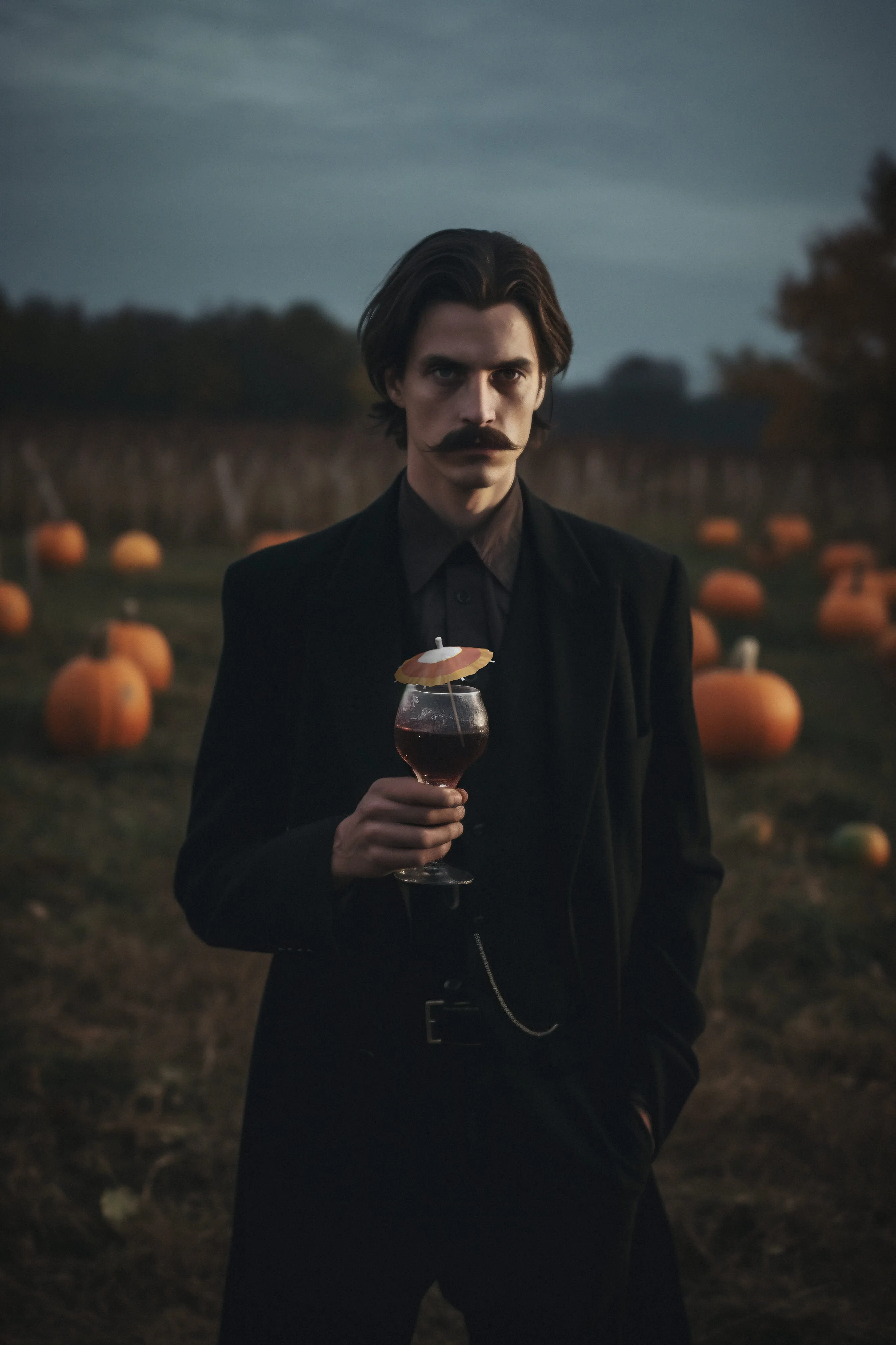 Haunted Spirits 'Candy Corn' | Spooky Cocktail Umbrellas [15 Pack]