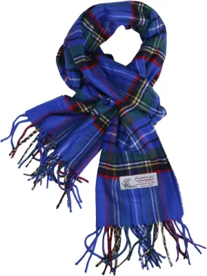 Herringbone Houndstooth Checked Pattern Cashmere Feel Classic Soft Luxurious Winter Scarf For Men Women