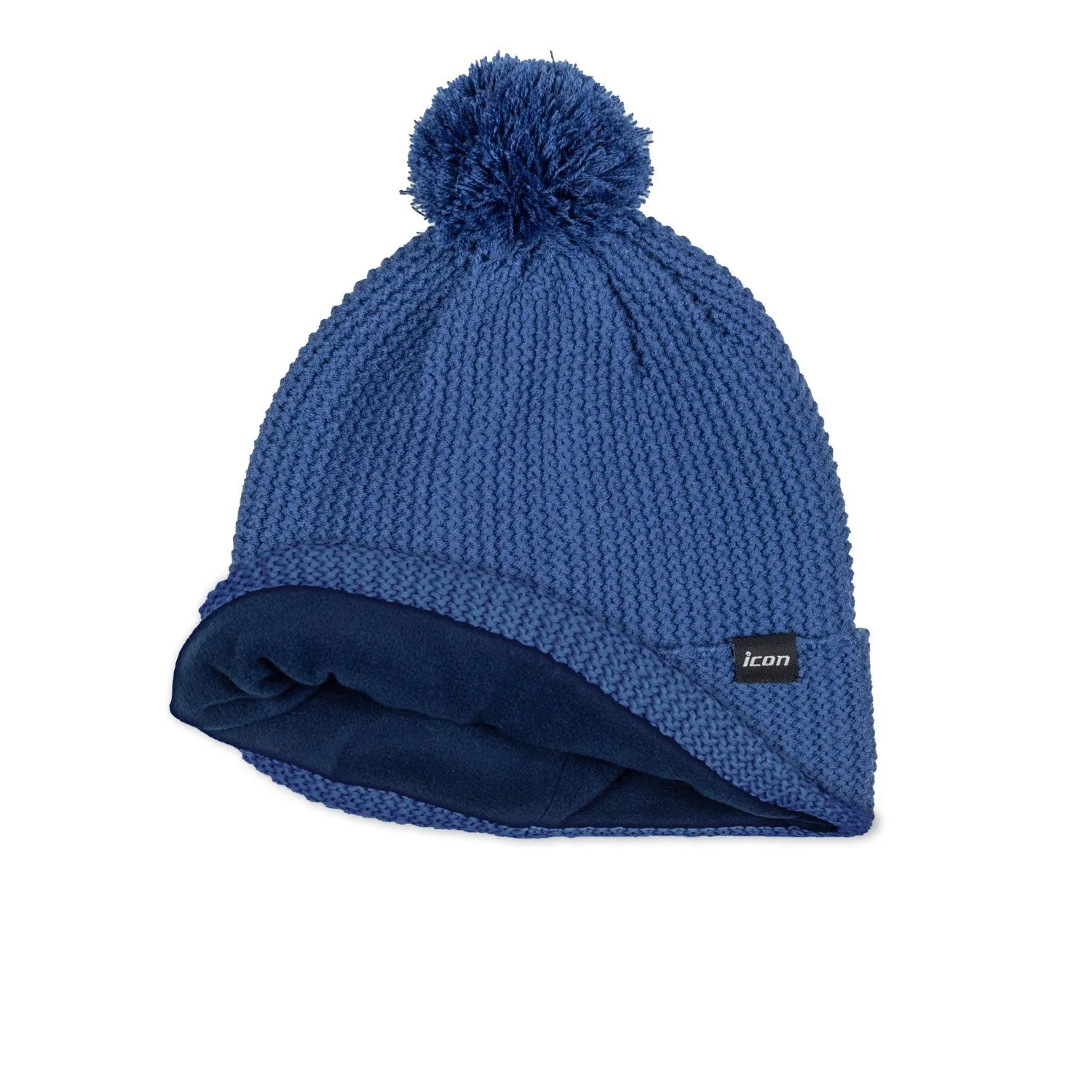 Kids' Merino Wool, Fleece-Lined Bobble Hat