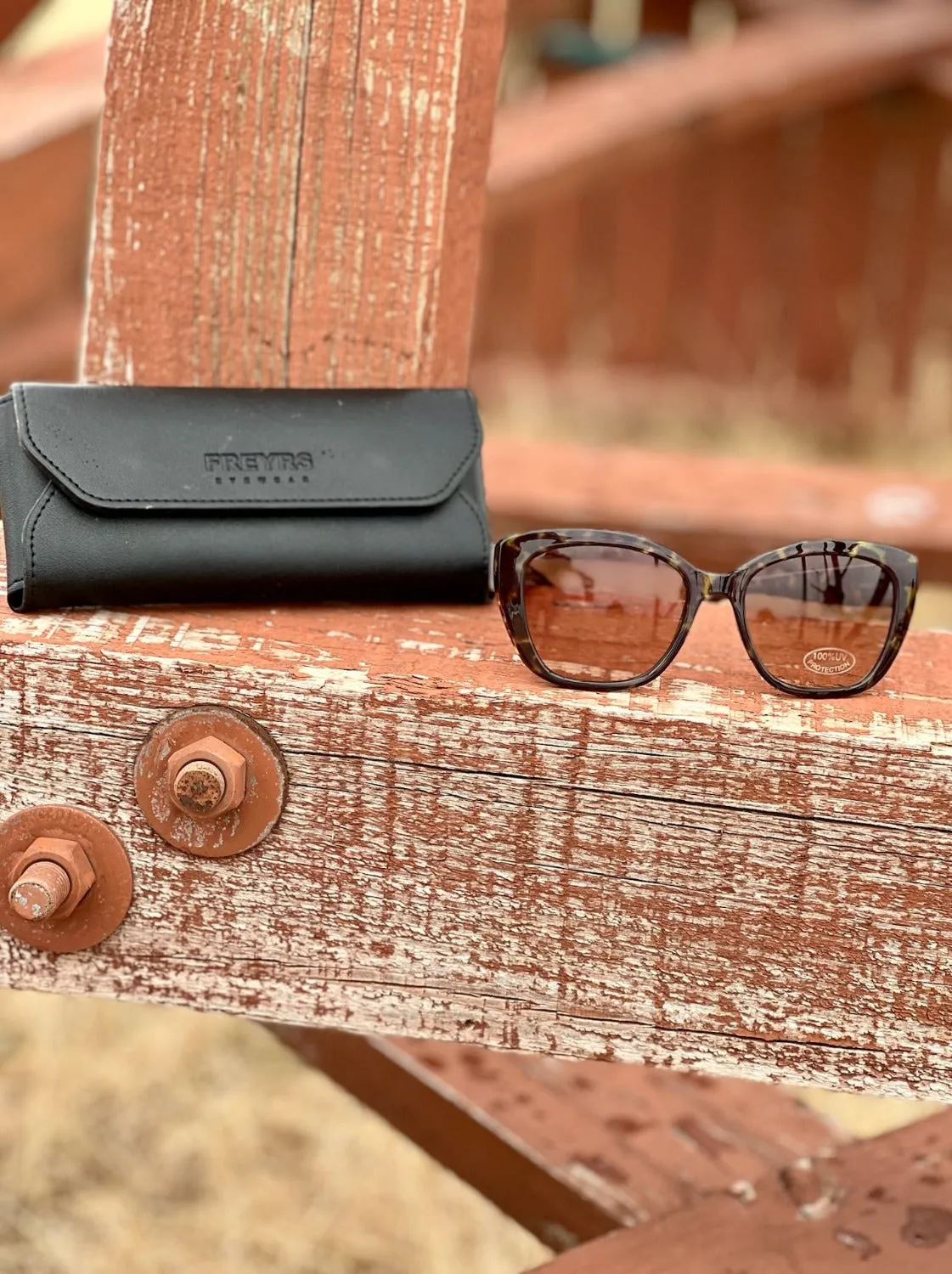 Margot Tortoise Sunglasses by Fryers Eyewear