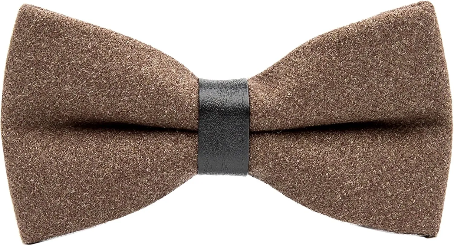 Men's Retro Solid Color Wool Evening Gown Bow Tie Pre-tie Party Cashmere Bowties