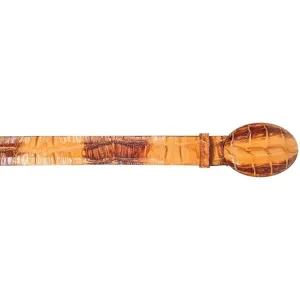 Men's Wild West Caiman Skin Cowboy Belt 2C110276