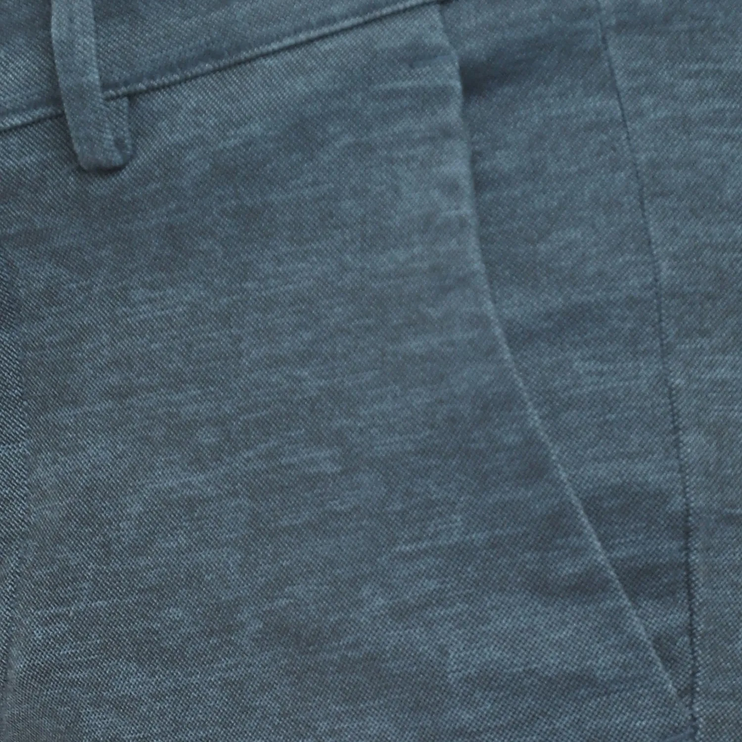 Navy Blue Narrow Fit Self Design Trouser
