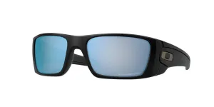Oakley Fuel Cell Matte Black Frame - Prizm Deep Water Lens - Polarized Sunglasses