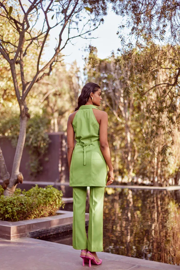 Office Casual Green Set for Women