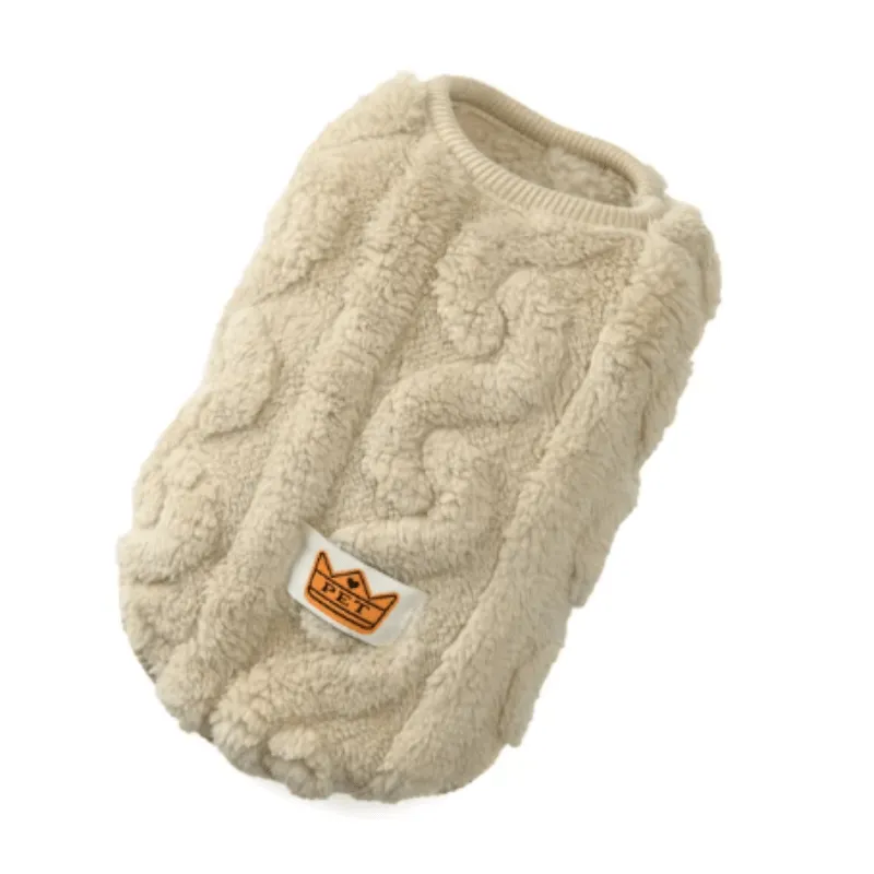 PET Plush Pullover Sweater