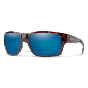 Smith Outback Tortoise Frame - ChromaPop Polarized Blue Mirror Lens - Polarized Lens