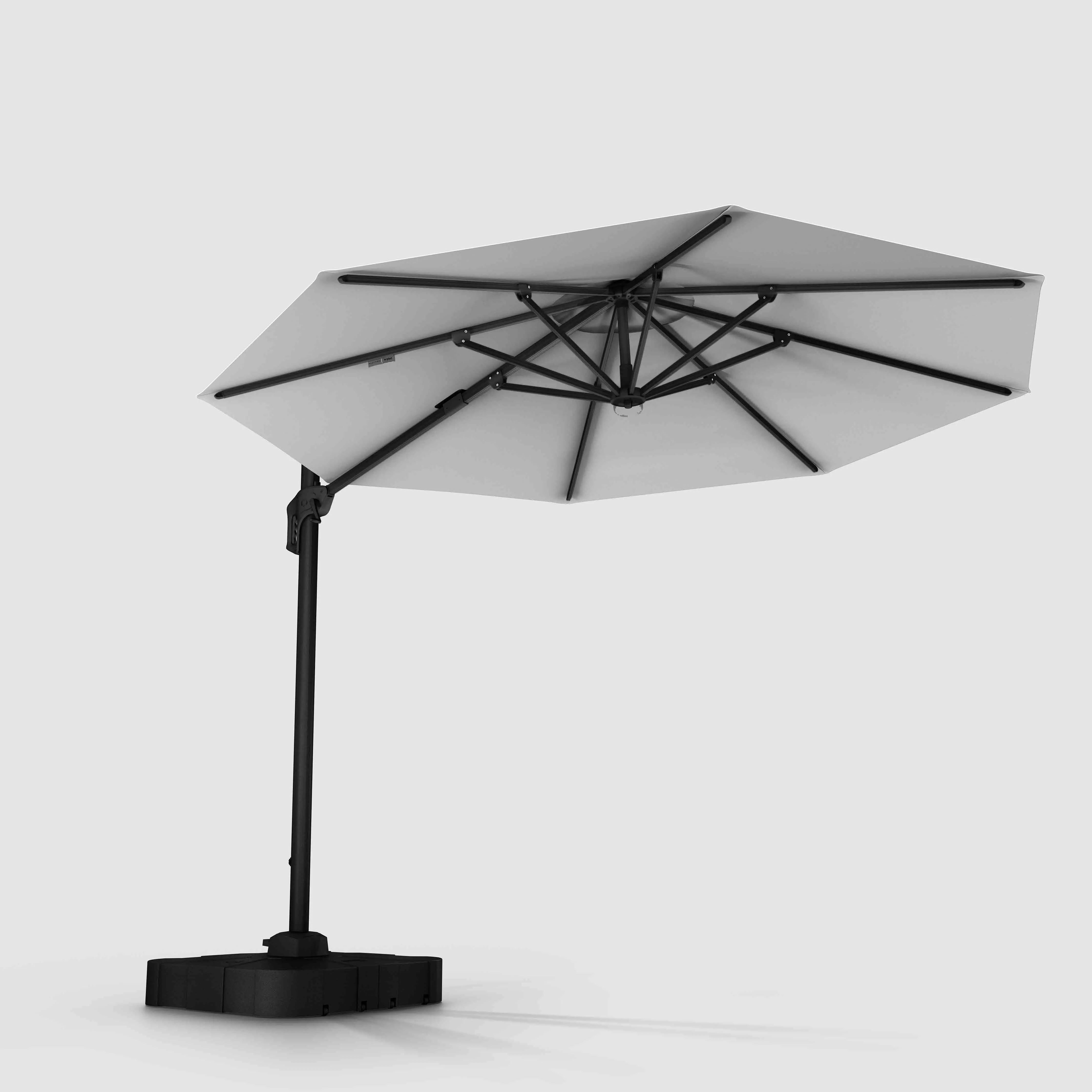 The Grande Round™ - Sunbrella Chartres Silk