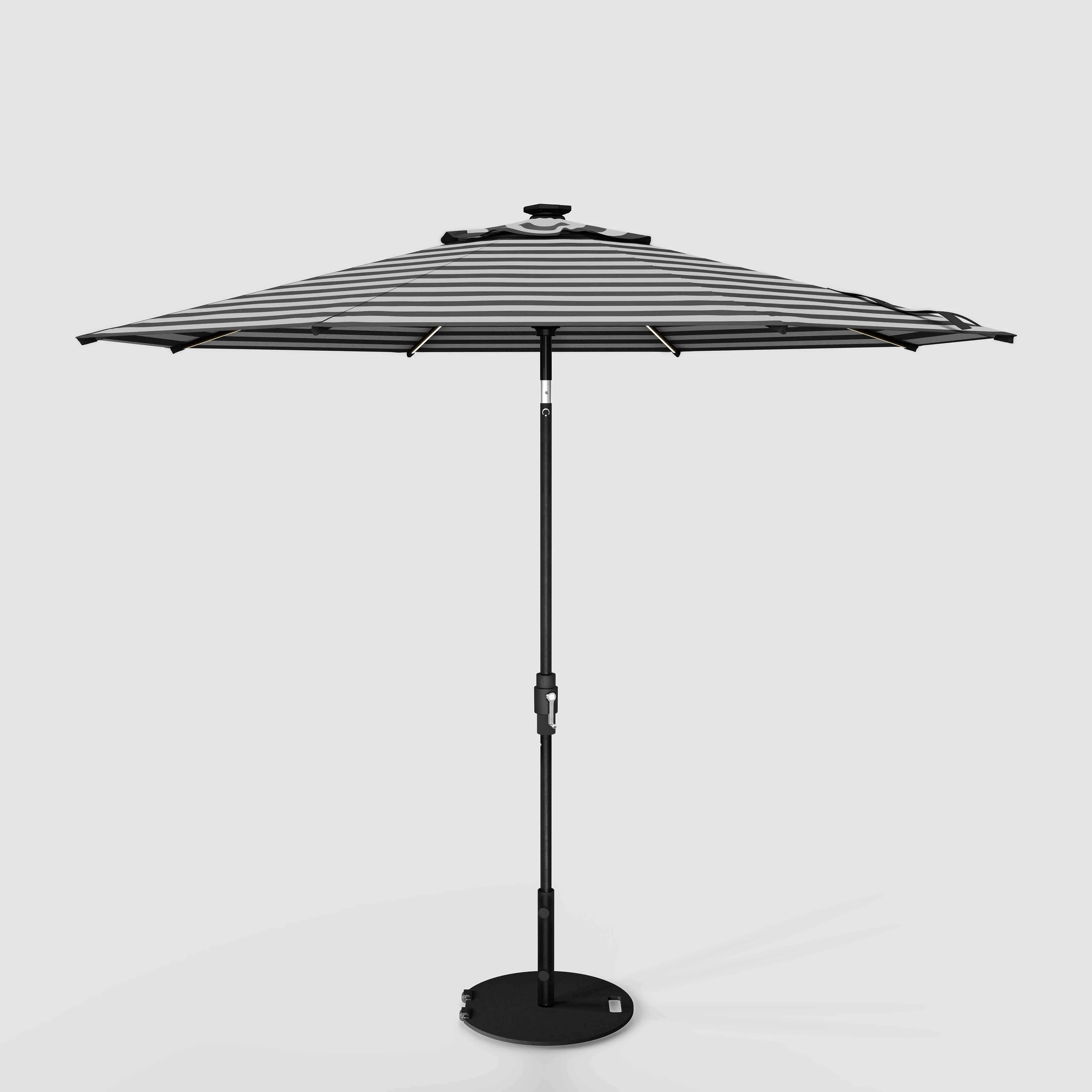 The LED Swilt™ - Sunbrella Black & Grey