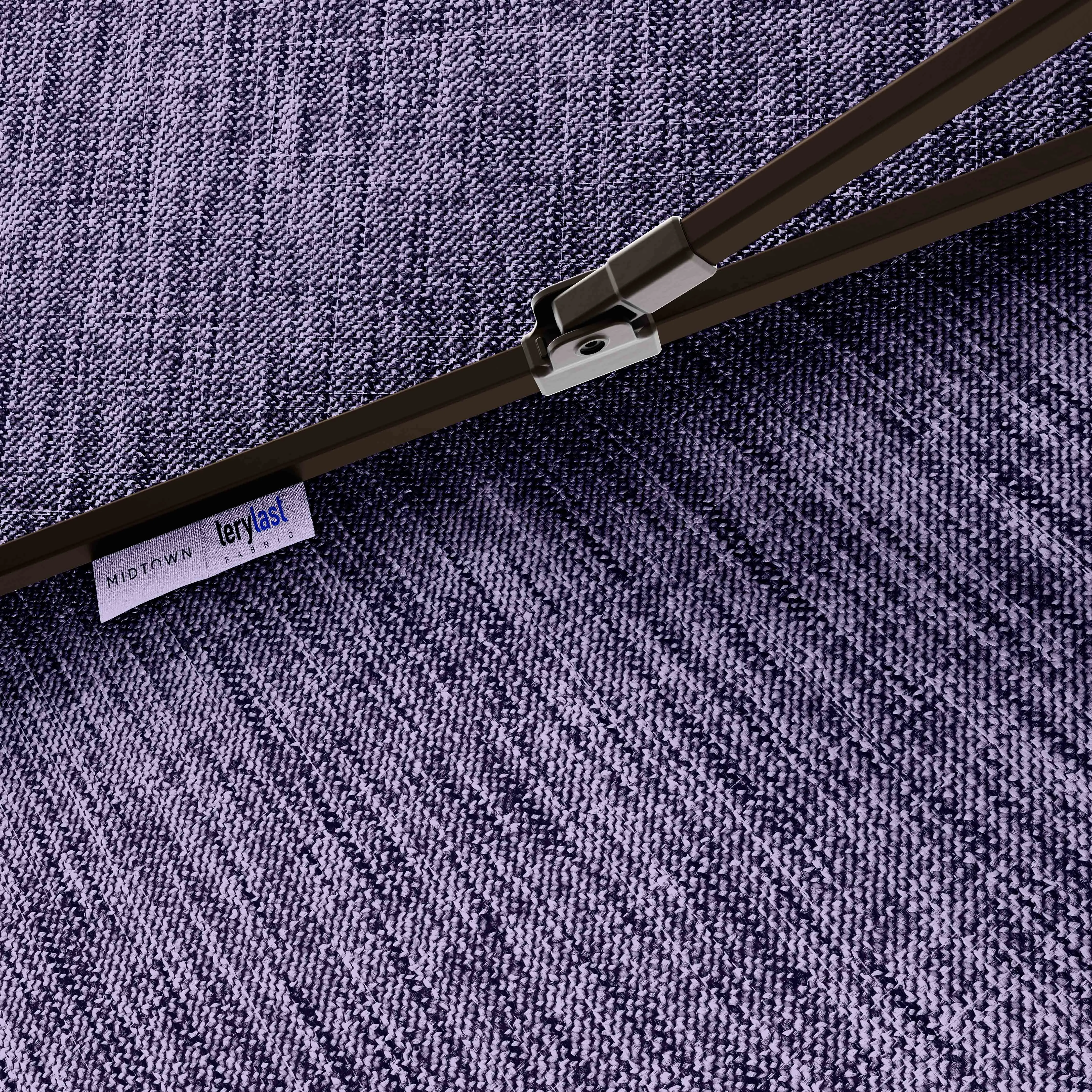 The Push and Pop™ - Terylast Textured Purple