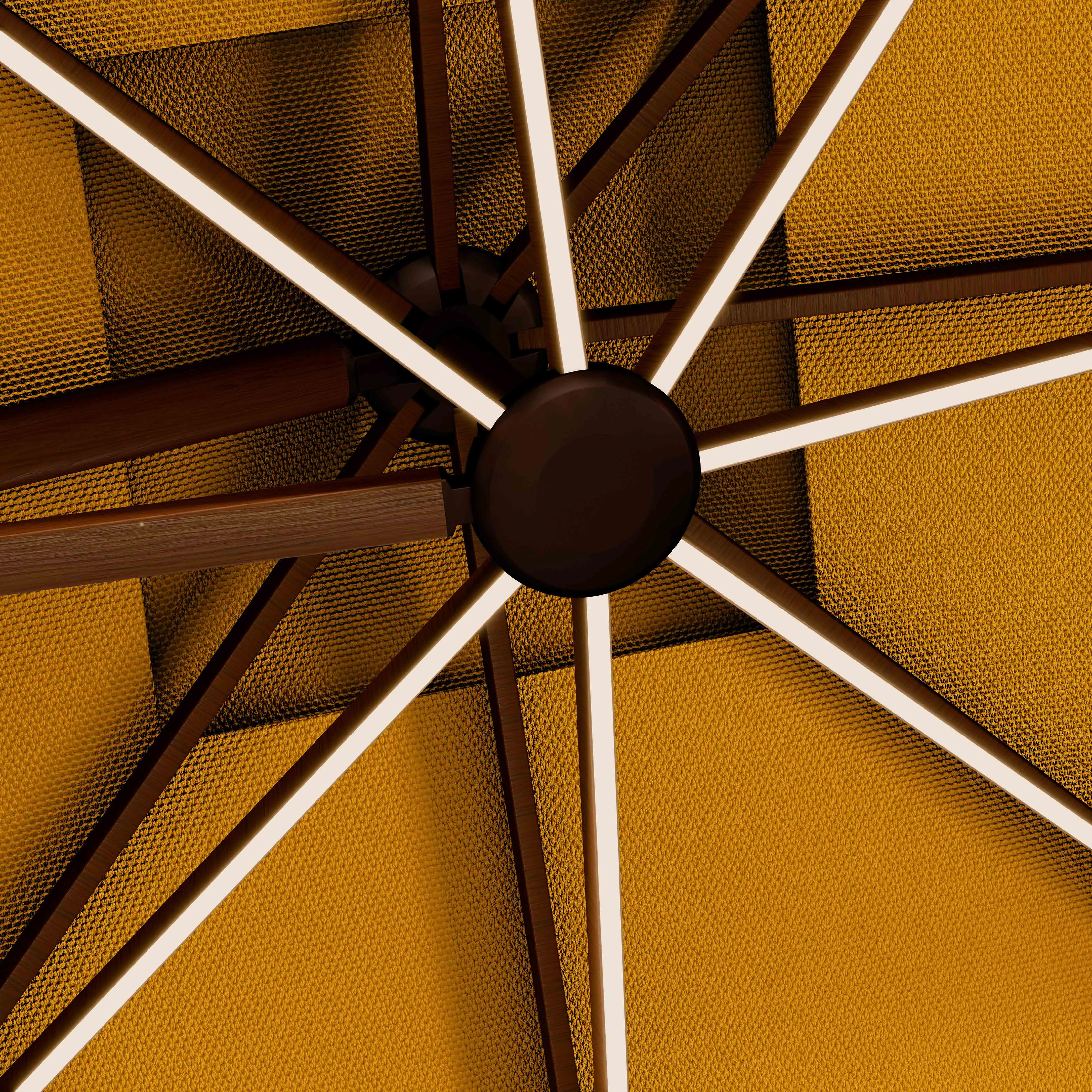 The Supreme Wooden™ - Sunbrella Yellow