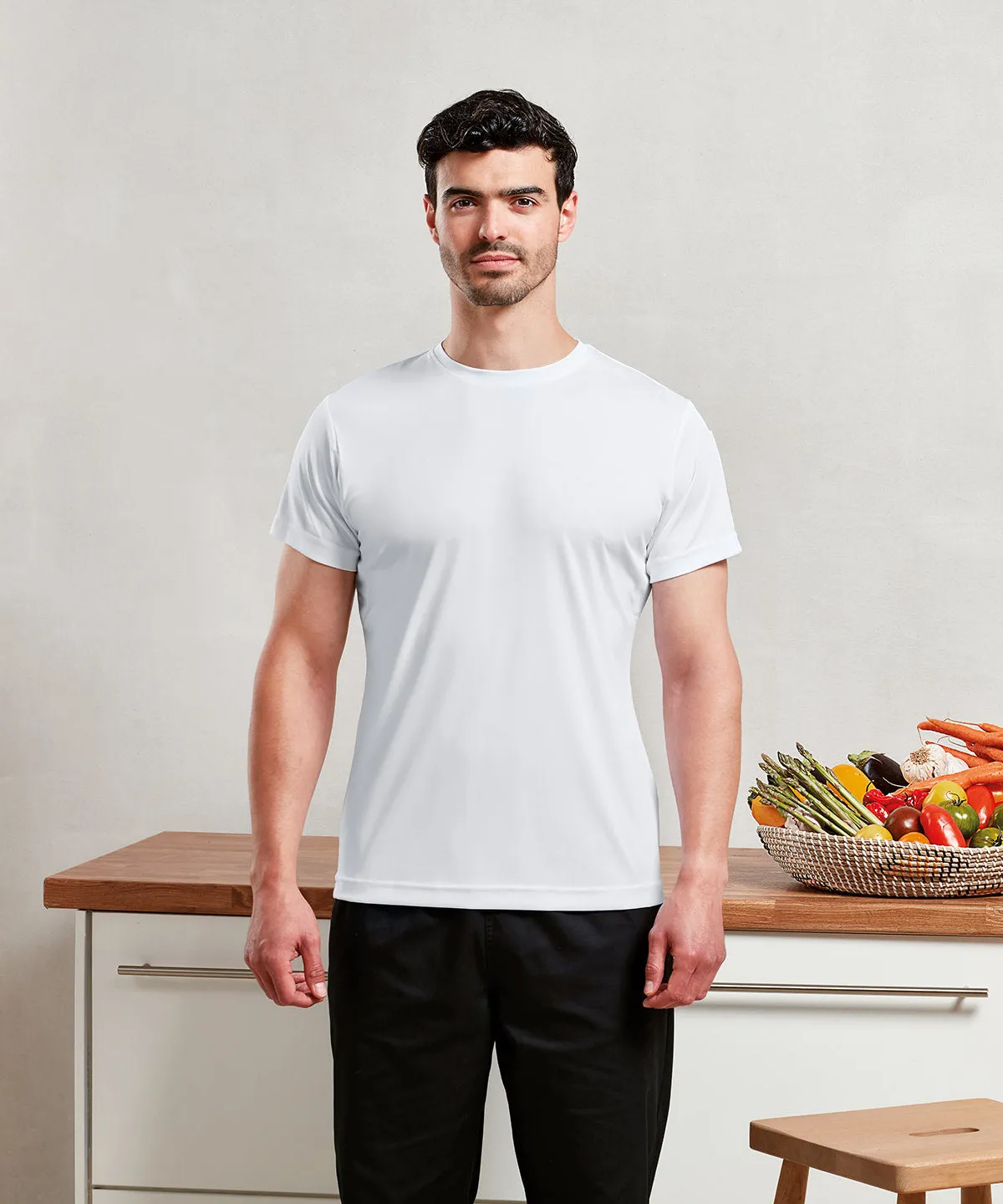 White - Chef's Coolchecker® t-shirt