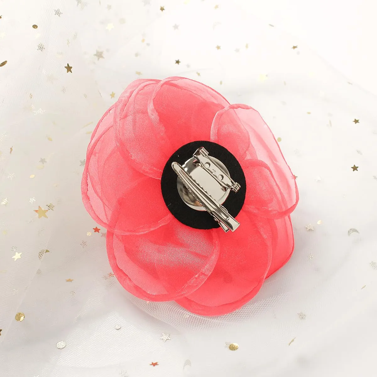 Women's Lovely Flower Brooches and Hair Clips | Rose and Floral Accessories | Hair Pins and Brooch Set for Women